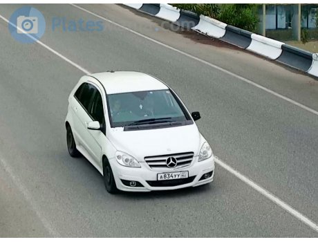а834уу, Mercedes-Benz B-Klasse