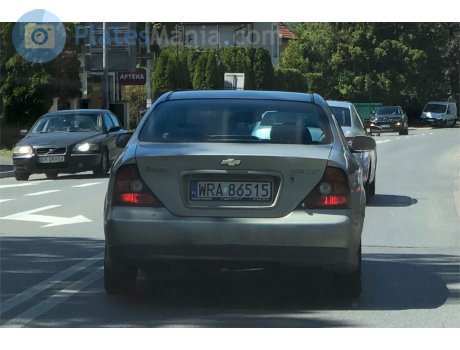 WRA 86515, Chevrolet Evanda