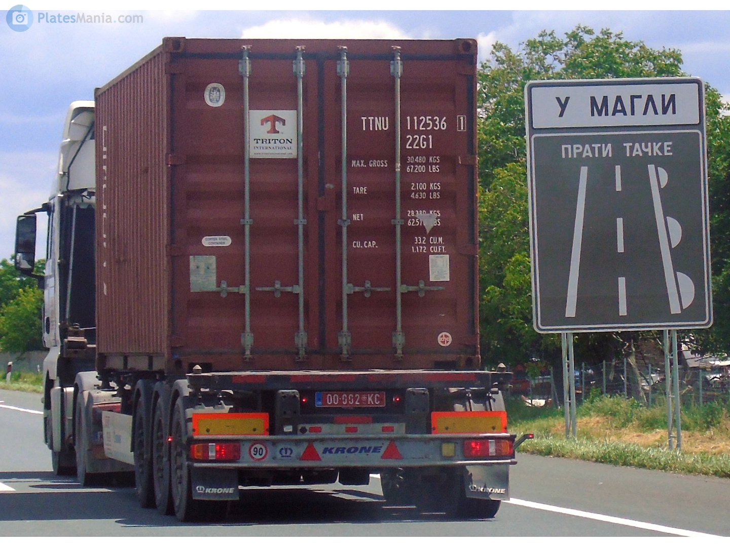 OO-002 KC, Krone Box Liner 