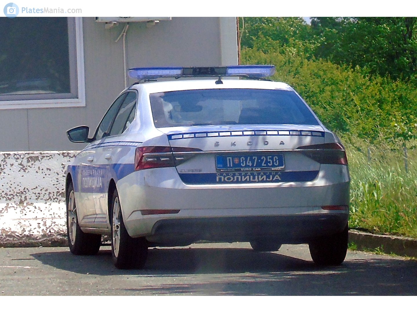 П 047-250, Skoda Superb 3rd gen Liftback (B8/3V3), facelift, 2019–2023