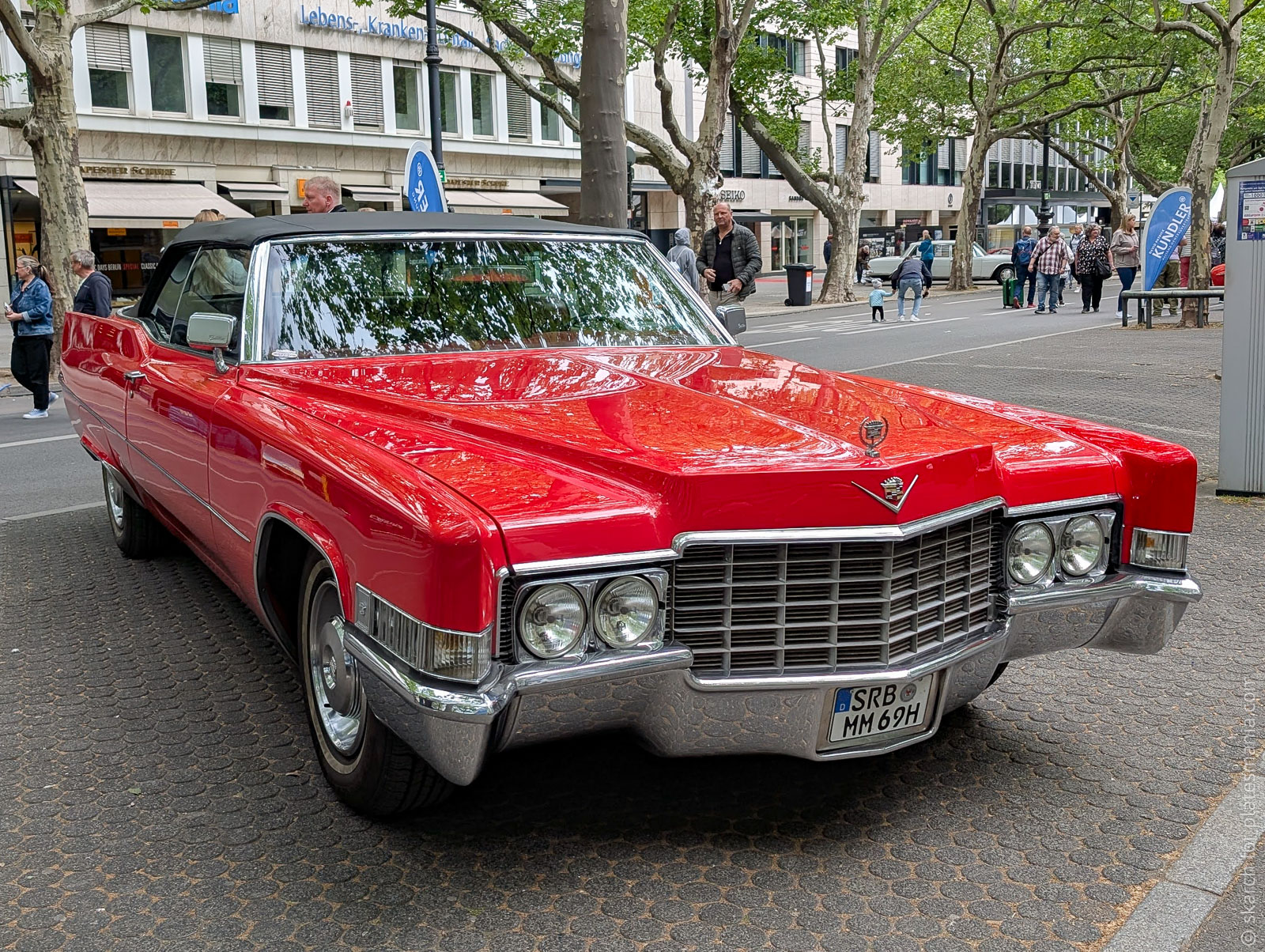 SRB MM 69 H, Cadillac DeVille 3rd gen 1969 2-door Convertible (68367; C-body), 4th facelift, 1968–1969