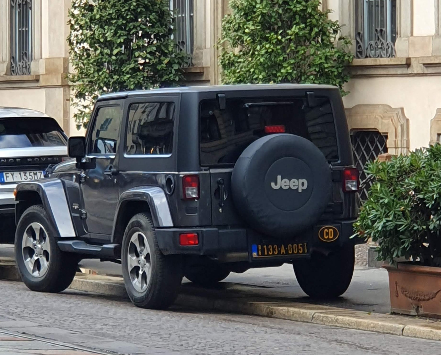 BG 133-A-005, Jeep Wrangler 3rd gen 3-door SUV (JK), 2006–2018