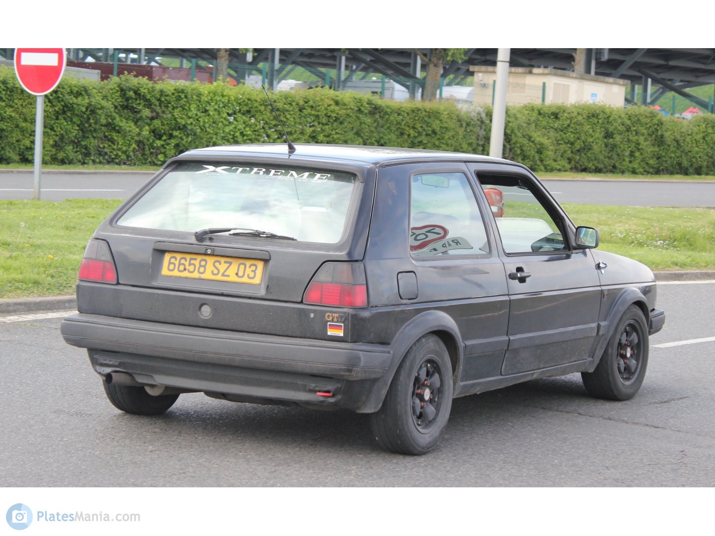 6658 SZ 03, Volkswagen Golf 2nd gen 3-door Hatch (19/1G), 1983–1992