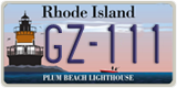 Rhode Island, Specialty plates