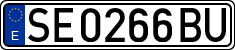 License plates of Spain, 1971 year series