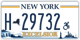 New York, Vehicles for disabled persons (H-12345)