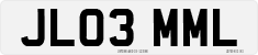 License plate of the United Kingdom, 2001 year system