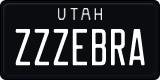 Utah, Vanity Plates