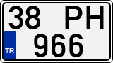 License plate of Turkey, Regular plates