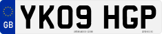 License plate of the United Kingdom, 2001 year system