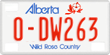 Alberta, Rental cars (X-AB123)