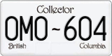 British Columbia, Collector (B12-345/1M2-345)