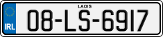 License plate of Ireland, Regular plates