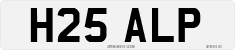 License plate of the United Kingdom, 1983 year system