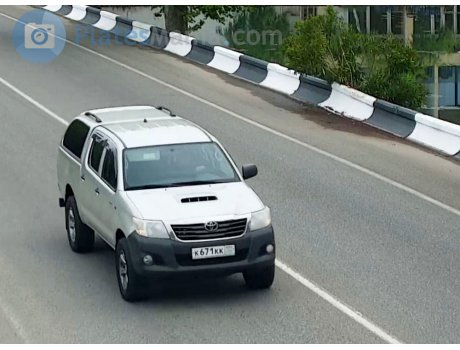 к671кк, Toyota Hilux