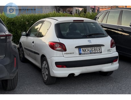 NKH-6868, Peugeot 206