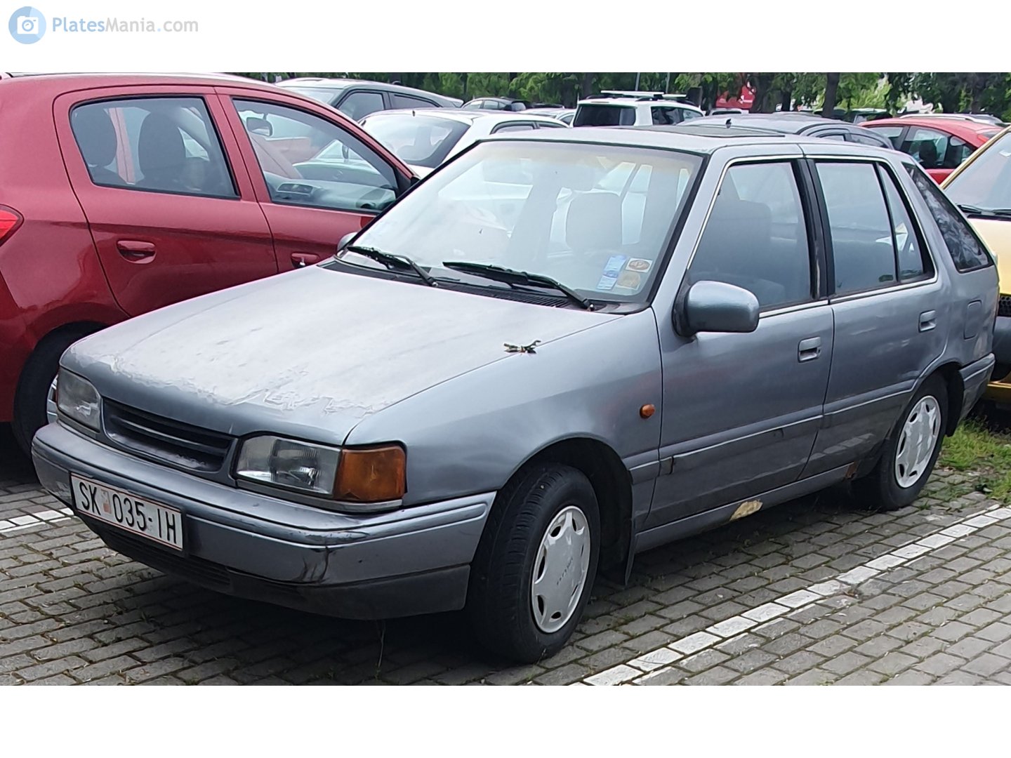 SK 035-IH, Hyundai Pony 4th gen 5-door Hatch (X2; EU-market), 1989–1991