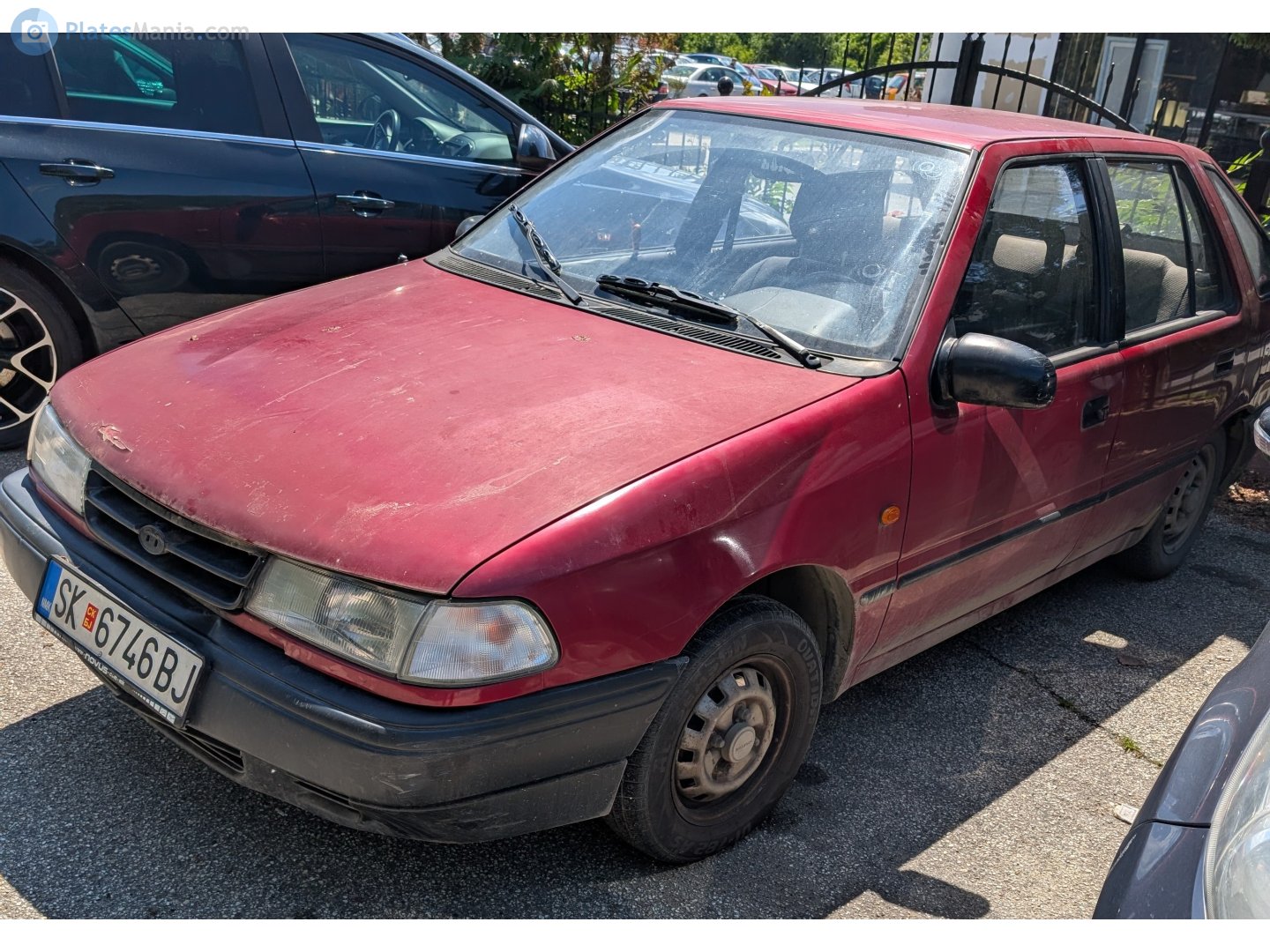 SK 6746 BJ, Hyundai Pony 4th gen 5-door Hatch (X2; EU-market), facelift, 1991–1994