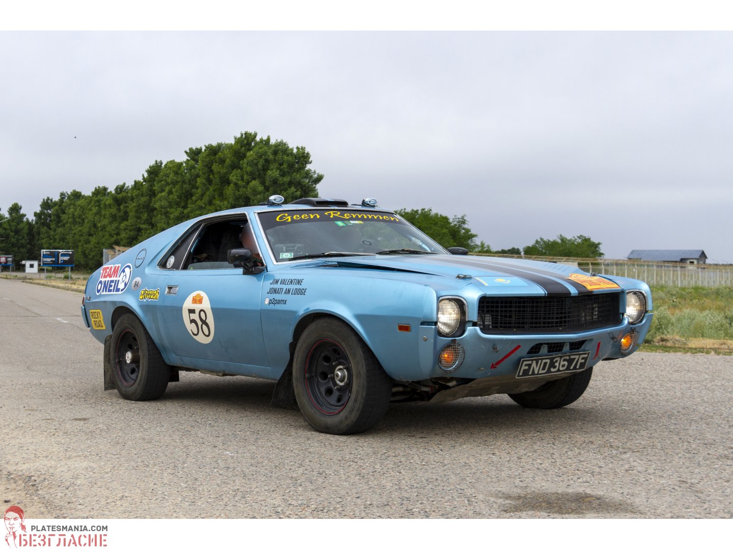 FND367F, AMC AMX 1st gen (6839/7039), 1968–1970