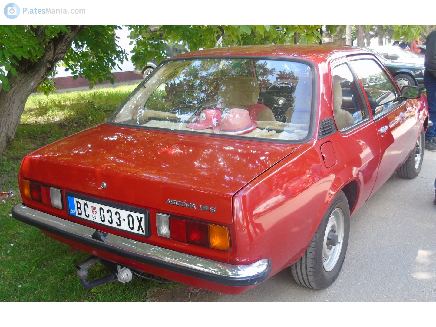 BČ 033-OX, Opel Ascona 2nd gen 2-door Sedan (B), 1975–1981