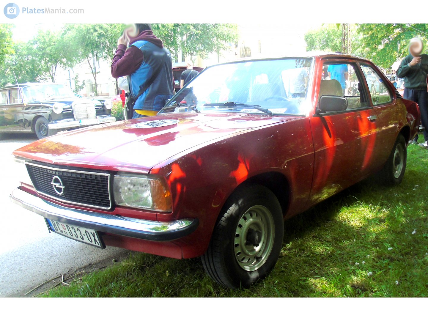 BČ 033-OX, Opel Ascona 2nd gen 2-door Sedan (B), 1975–1981