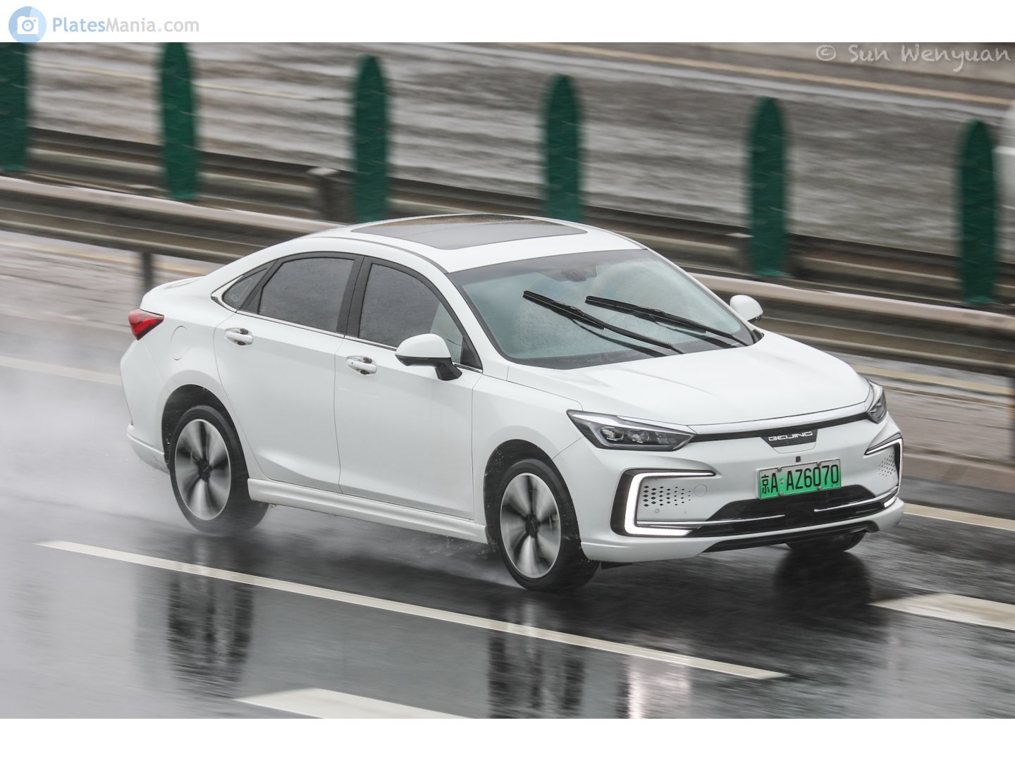 京A·AZ6070, BAIC Beijing EU7 