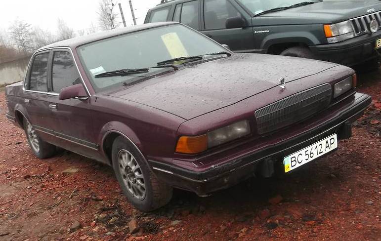 BC 5612 AP, Buick Century 5th gen Sedan (19; A-body), facelift, 1988–1996