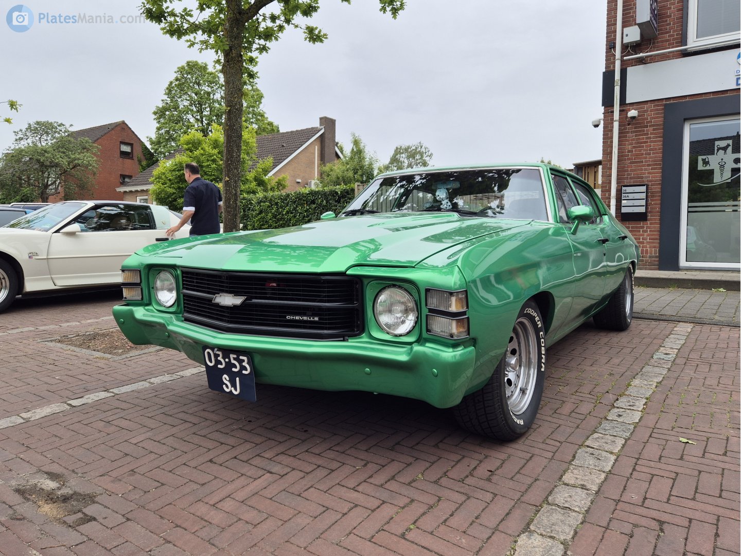 03-53-SJ, Chevrolet Chevelle 2nd gen 1971/1972 4-door Sedan (69; A-body), 3rd facelift, 1970–1972