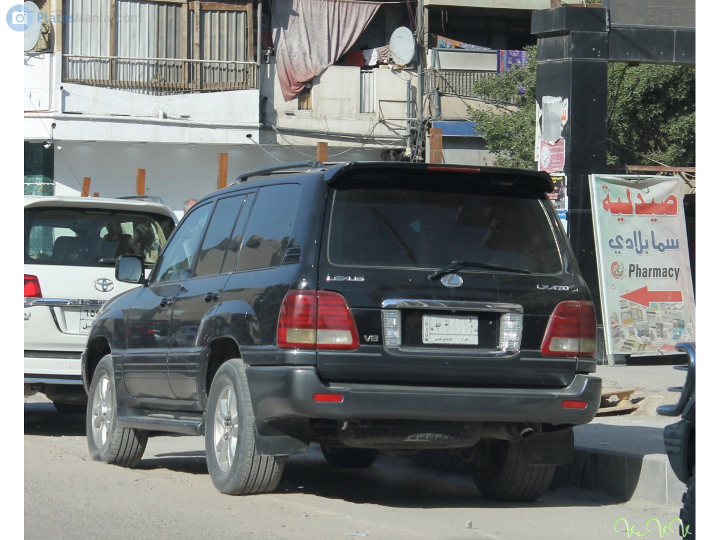 T 57109, Lexus LX 2nd gen (J100), 1998–2007