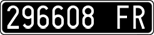 License plate of Italy, Cars (1927 year series)