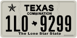Texas, Combination (2012) (1A2-3456)