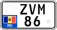License plate of Moldova, Cars (2015)