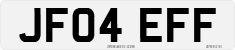 License plate of the United Kingdom, 2001 year system