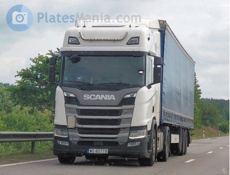 WO 80778, Scania R-Series