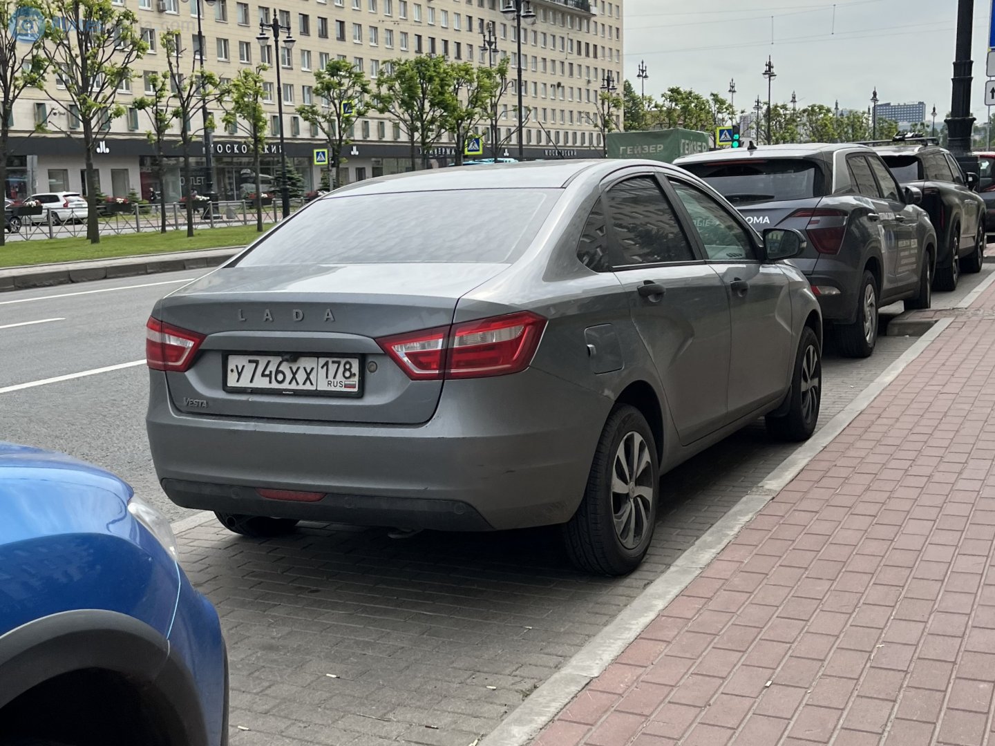 у 746 хх 178, Lada (VAZ) Vesta 1st gen Sedan (GFL), 2015–2022