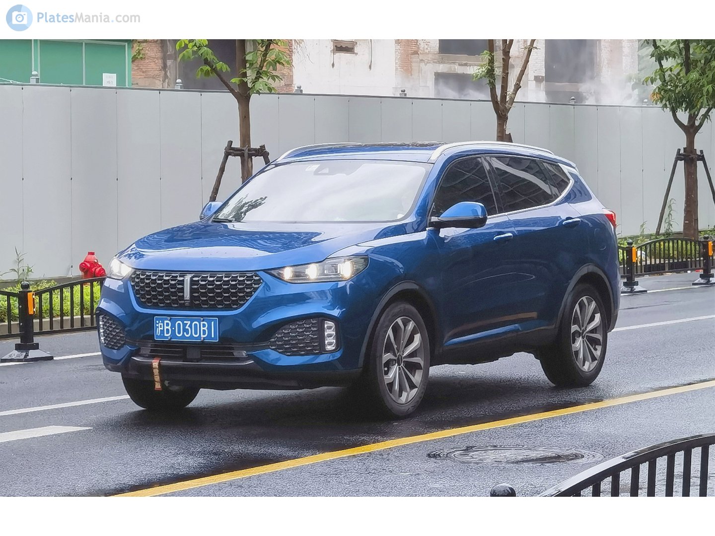 沪B·030B1, WEY VV6 