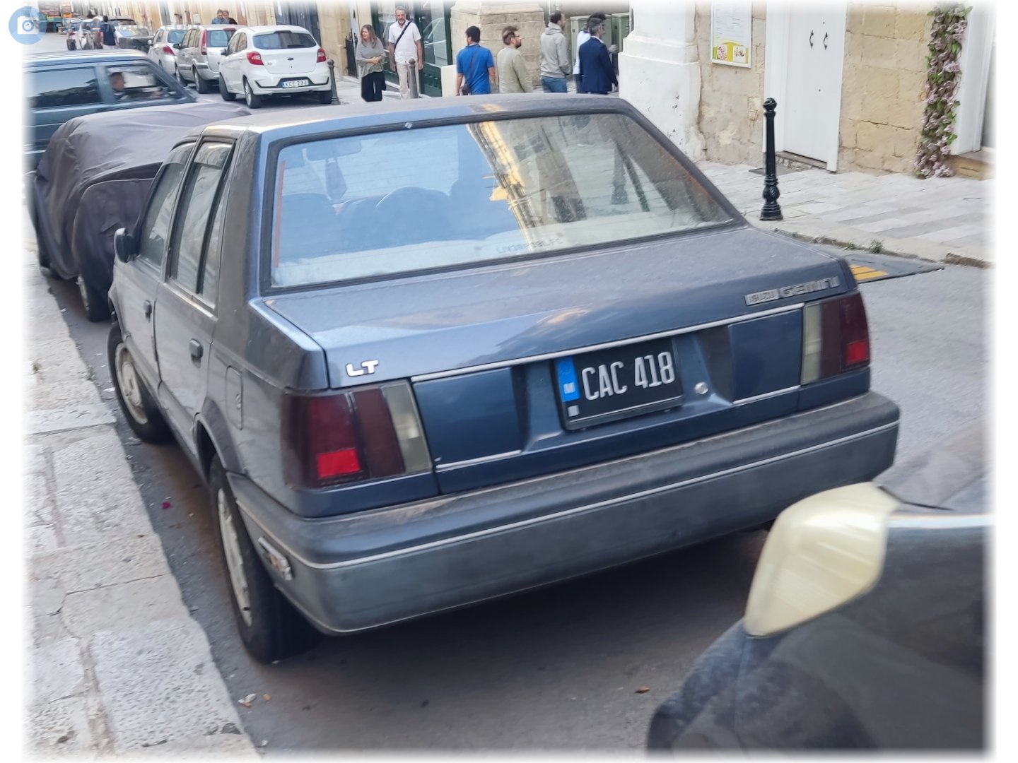 CAC 418, Isuzu Gemini 2nd gen Sedan (JT150), facelift, 1987–1990