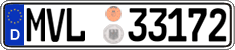 German license plate, Regional authorities