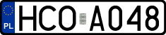 License plates of Poland, Authorities