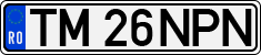 License plate of Romania, Regular plates
