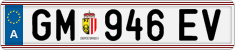 License plate of Austria, Regular plates