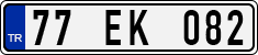 License plate of Turkey, Regular plates