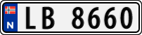 License plate of Norway, Trailers, motorcycles, special vehicles