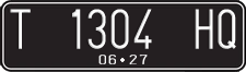 License plate of Indonesia, Regular plates