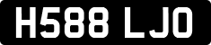 License plate of the United Kingdom, 1983 year system