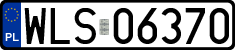 License plates of Poland, Regular car plates