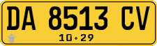 License plate of Indonesia, Commercial vehicles