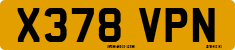 License plate of the United Kingdom, 1983 year system