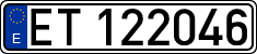 License plates of Spain, Official and military plates
