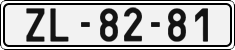 License plate of the Czech Republic, Cars (1960)